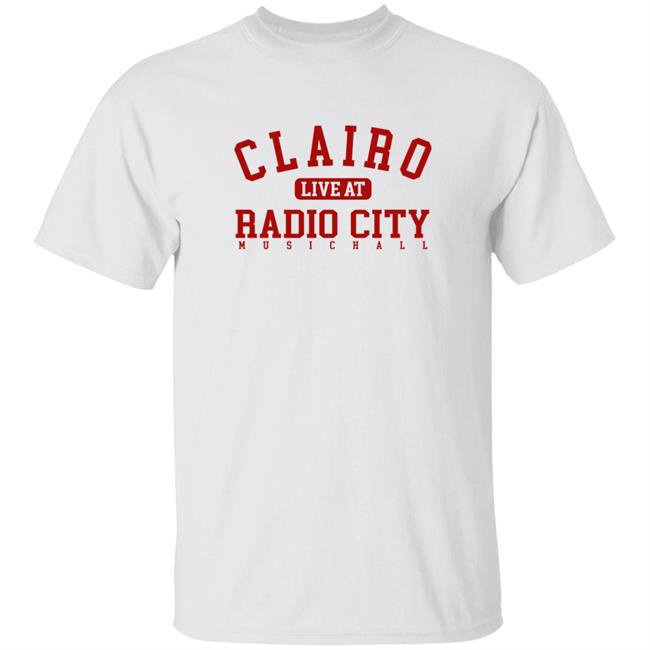 Clairo Live At Radio City Shirt The Exclusive Radio City Music Hall Shirt