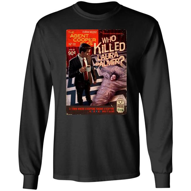 The Agent Cooper Files Shirt Fright Rags Merch