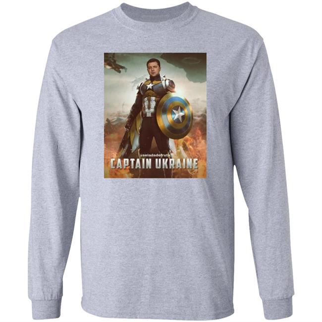 Seladadefruta Captain Ukraine Shirt Володимир Зеленський Seladadefruta Captain Ukraine Shirt