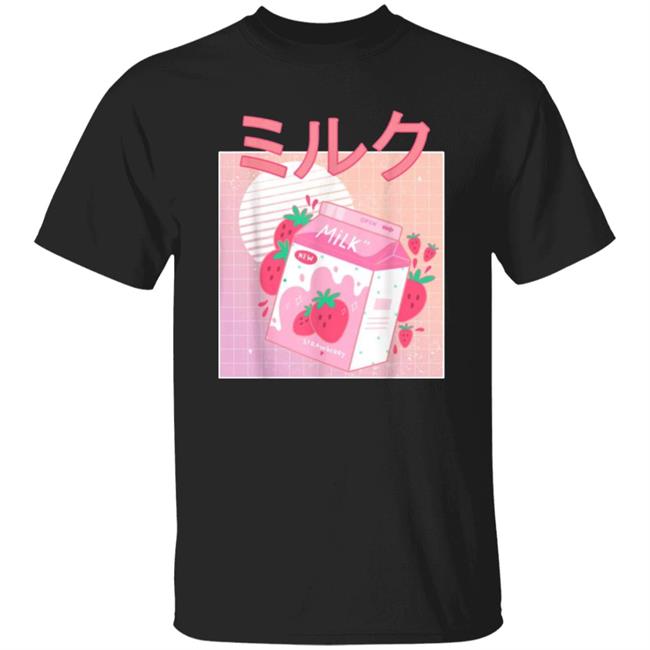 Japanese Strawberry Milk Shirt George Japanese Strawberry Milk Shirt Strawberry Milk Shirt Hoodie Sweatshirt