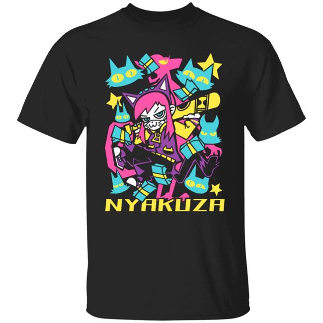 Fangamer Store Nyakuza Metro Shirt Fangamer Merch A Hat In Time Nyakuza Metro Long Sleeve Sweatshirt Crewneck hoodie