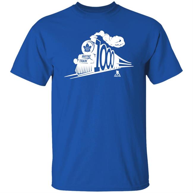 Toronto Maple Leafs Wayne Train 1,000Th T Shirt Wayne Simmonds