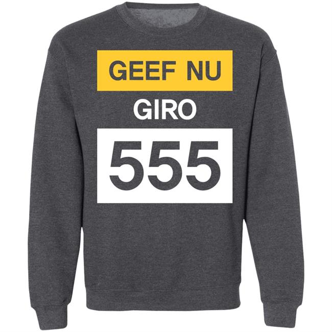 Geef Nu Giro 555 Shirt Jelle BrandtCorstius Geef Nu Giro 555 Shirt Jelle BrandtCorstius