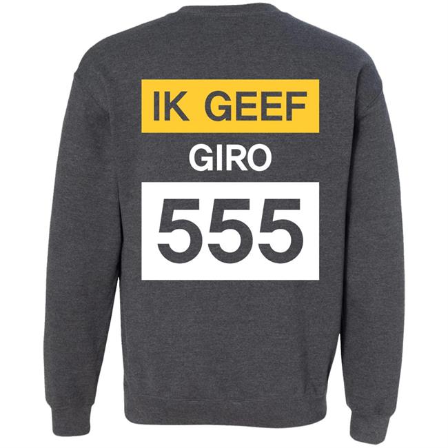 Geef Nu Giro 555 Shirt Jelle BrandtCorstius Geef Nu Giro 555 Shirt Jelle BrandtCorstius