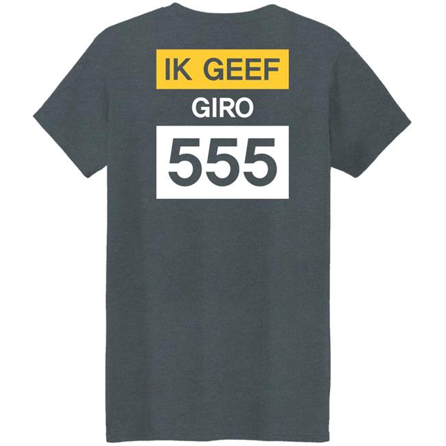 Geef Nu Giro 555 Shirt Jelle BrandtCorstius Geef Nu Giro 555 Shirt Jelle BrandtCorstius