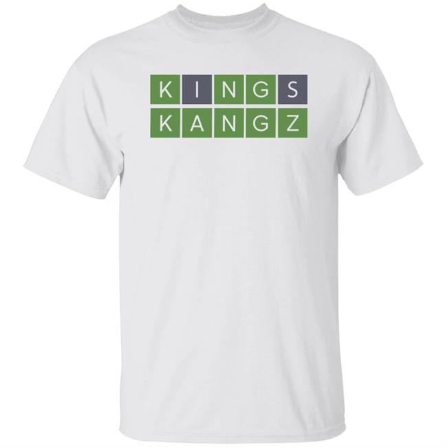 Andyglockne Kings Kangz Shirt Kings Herald Merch Kangz Word Puzzle Shirt