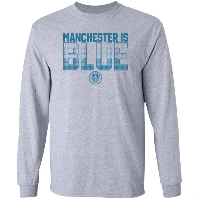 Breakingt Merch Manchester City: Manchester Is Blue Shirt
