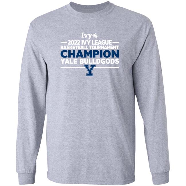 Darren Rovell Ivy 2022 Ivy League Basketball Tournament Champion Yale Bulldgods Shirt Yale Men's Basketball Jomboy Media