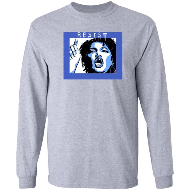Liberal World Gear Company Merch Resist Stacey Abrams Shirt Amy