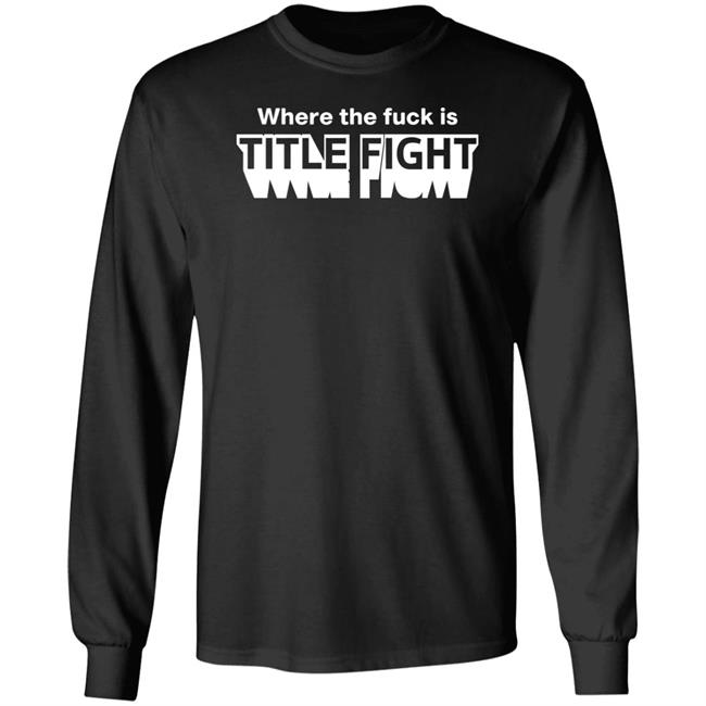 Emily Where The Fuck Is Title Fight Shirt Deathnap4cutie