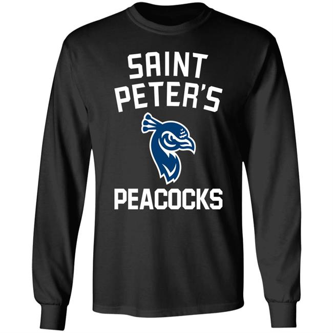 Eli Manning Saint Peter's Peacocks Shirt Saint Peter's Baseball