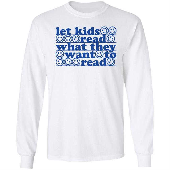 East Nash Teacher Merch Let Kids Read What They Want To Read Shirt