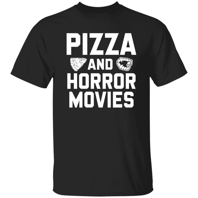 Nightmare On Film Street Store Pizza And Horror Movies Shirt Matthew Espinosa