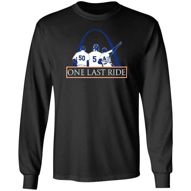 Stl Sports Central Merch One Last Ride Shirt
