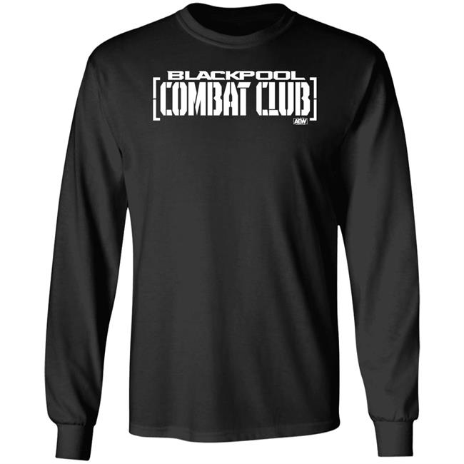 Shop Aew Merch Blackpool Combat Club Hoodie Bryan Danielson William Regal