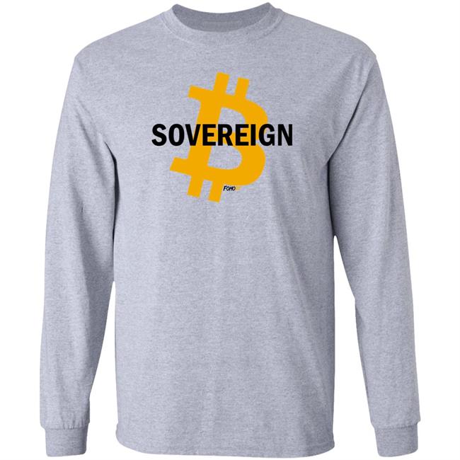 Fomo21 Merch Sovereign Bitcoin Hoodie The Crypto Couple Neil Jacobs