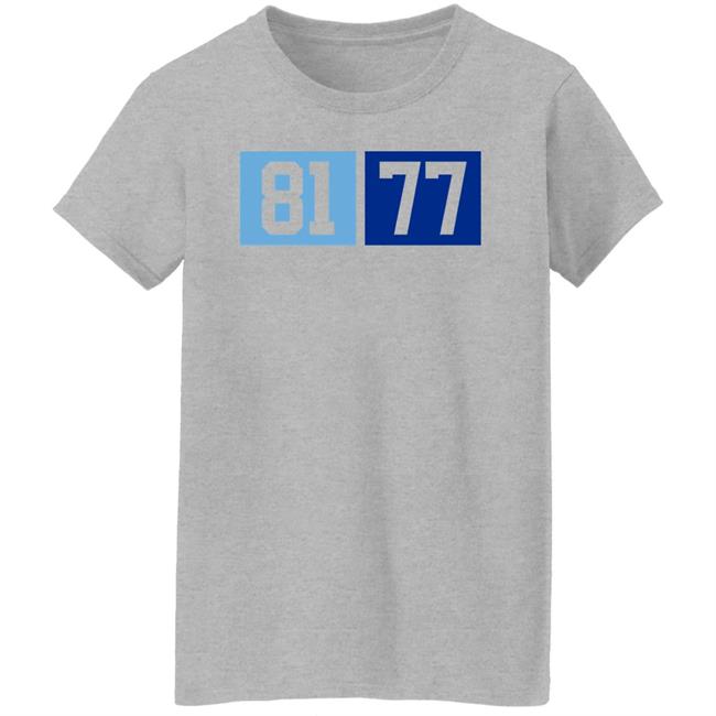 81-77 Tee Barstoolsports Store 81-77 Tee Barstoolsports Store