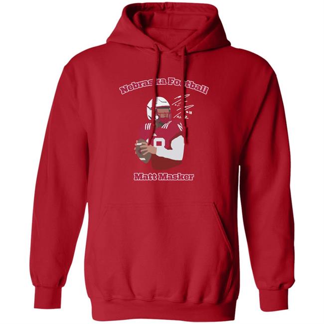 Matt Masker Nebraska Football Shirt Signature Nil Merch Matt Masker Nebraska Football Shirt Signature Nil Merch