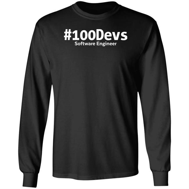 #100Devs Software Engineer Shirt Ashley Dunnaway #100Devs Software Engineer Shirt