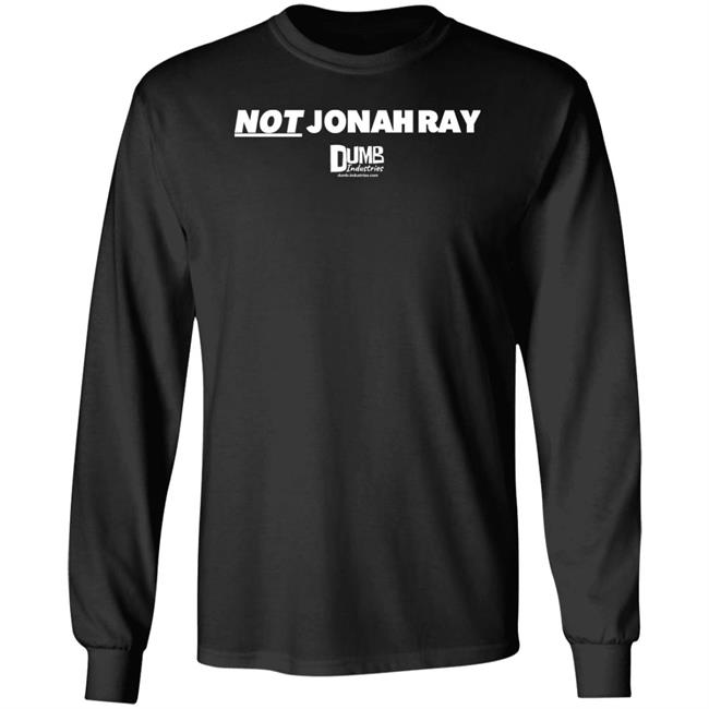 Dumb Industries Merch Not Jonah Ray Shirt C.S. (Chris) Gersbeck