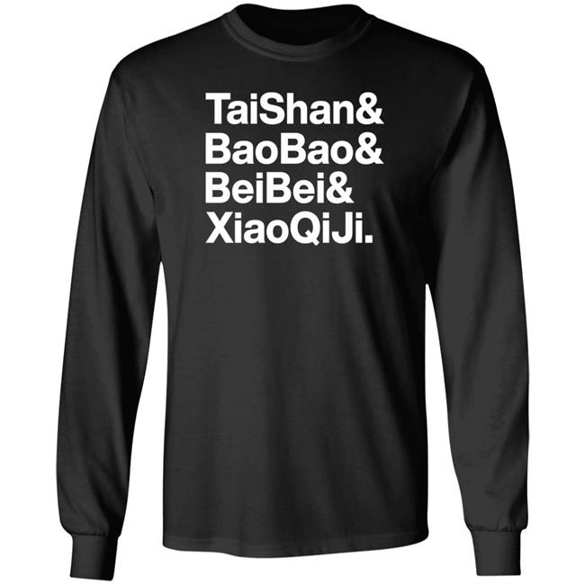 Taishan Baobao Beibei Xiaoqiji Shirt National Zoo
