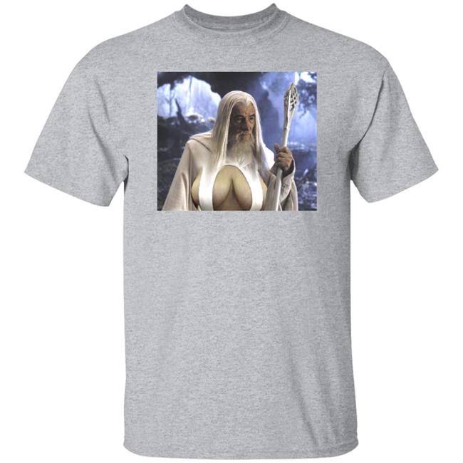Raw Paw Merch Gandalf's Big Naturals Shirt By Becca.Teeth Raw Paw Merch Gandalf's Big Naturals Shirt By Becca.Teeth