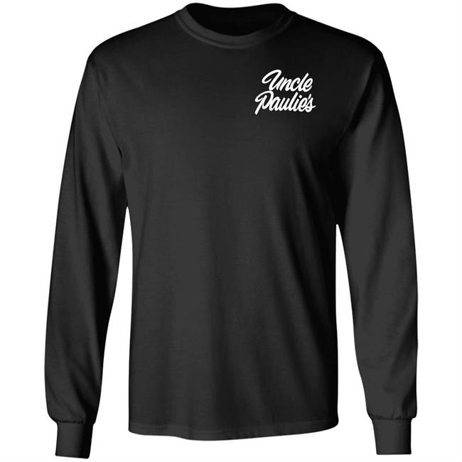 Uncle Paulie's Deli Merch Uncle Paulies Hoodie Pete Davidson Wearing Uncle Paulies Hoodie