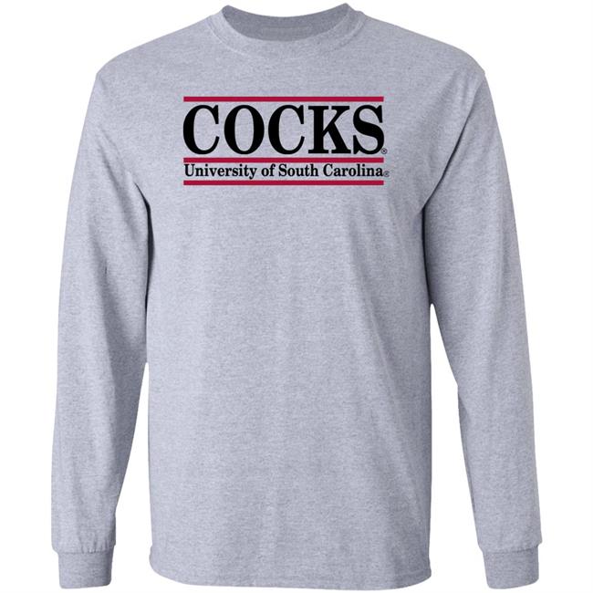 Jonn Patrick Wearing Cocks University Of South Carolina Shirt