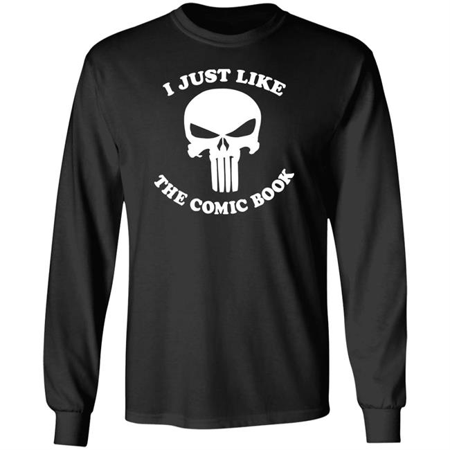 Pinkbikeralph Merch I Just Like The Comic Book Skull Shirt