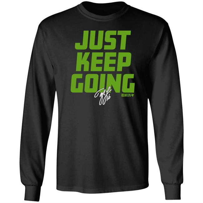 Tyler Lockett Just Keep Going Shirt Breakingt Merch