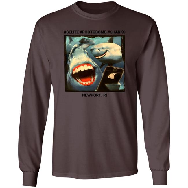 Selfie Photobomb Sharks Newport Shirt Myownnovember Selfie Photobomb Sharks Newport Shirt Myownnovember