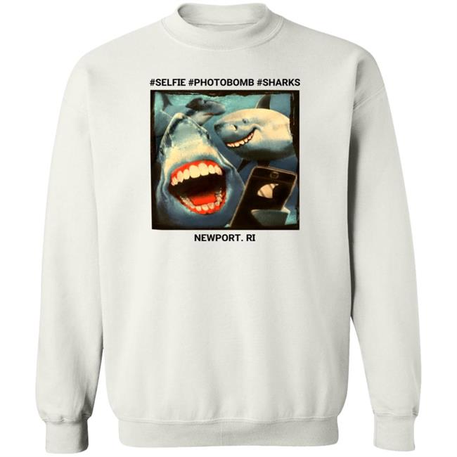 Selfie Photobomb Sharks Newport Shirt Myownnovember Selfie Photobomb Sharks Newport Shirt Myownnovember