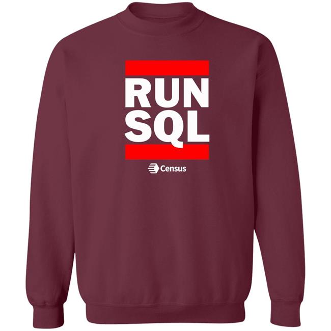 Run Sql Shirt Census Store
