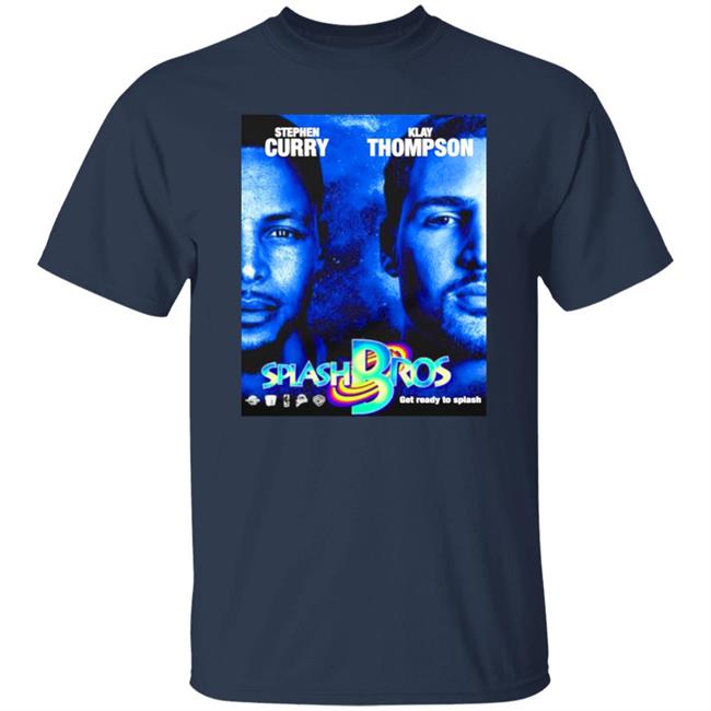 Golden State Warriors Stephen Curry Klay Thompson Splash Bros Get Ready To Splash Shirt