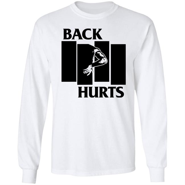 Jeff Melnick Back Hurts Shirt Jeff Melnick Back Hurts Shirt