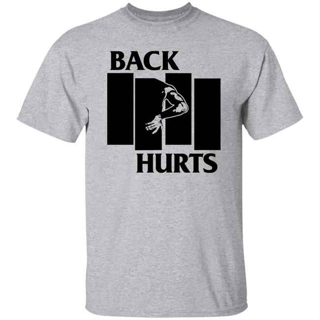 Jeff Melnick Back Hurts Shirt Jeff Melnick Back Hurts Shirt