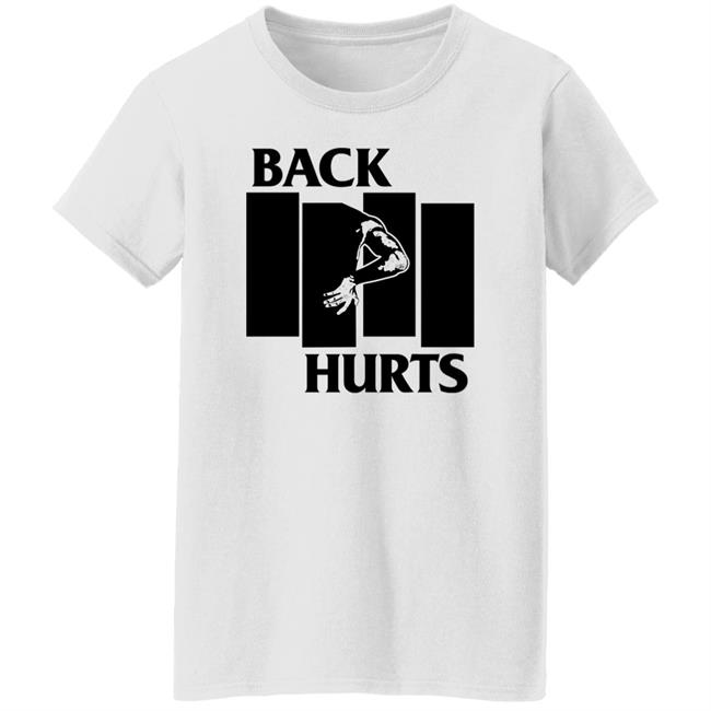 Jeff Melnick Back Hurts Shirt Jeff Melnick Back Hurts Shirt