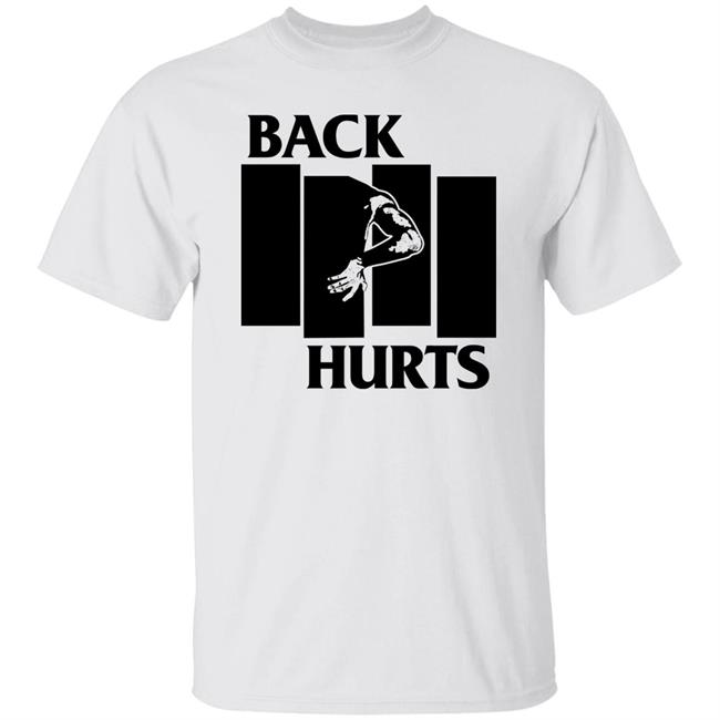 Jeff Melnick Back Hurts Shirt Jeff Melnick Back Hurts Shirt