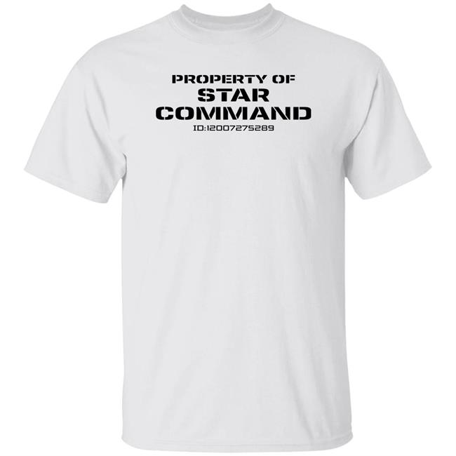 Andy Lightyear Property Of Star Command Shirt