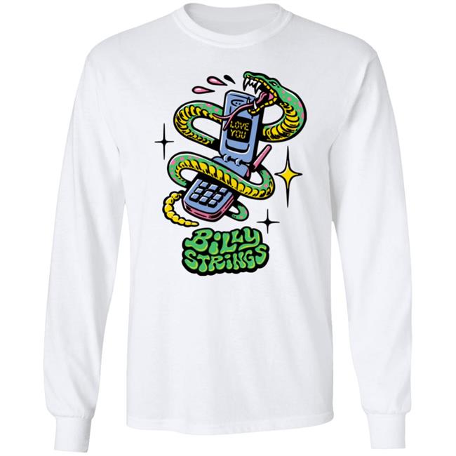 Billy Strings Store Snake Phone Shirt Summer 2022
