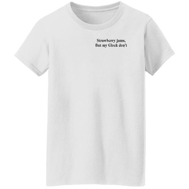 Kai Bent Lee X Ben Baller Collab Strawberry Jams But My Glock Don't Shirt