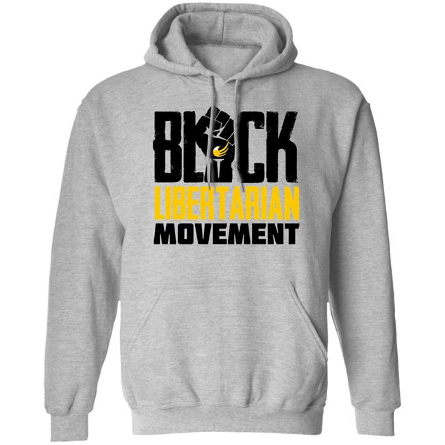 Black Libertarian Movement Shirt Maj Toure