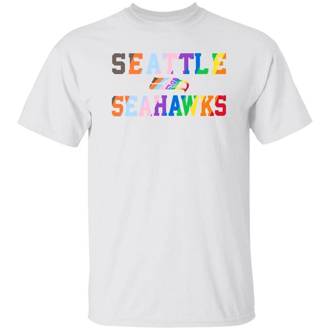 Dareke Young Wearing Seattle Seahawks Pride Shirt Dareke Young Seahawks Pro Shop