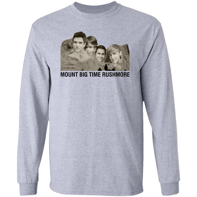 Thememeporiumclothing Mount Big Time Rushmore Shirt Thememeporium Merch