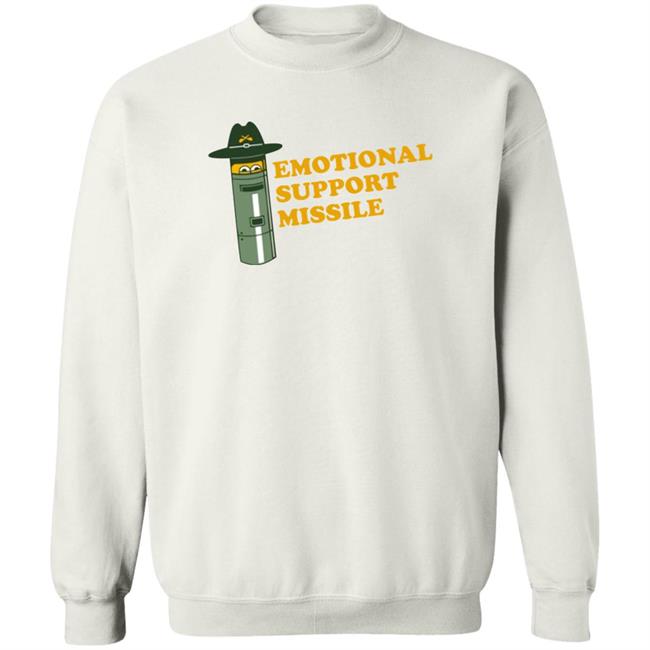 Everpress Store Nicholas Moran Emotional Support Missile Shirt