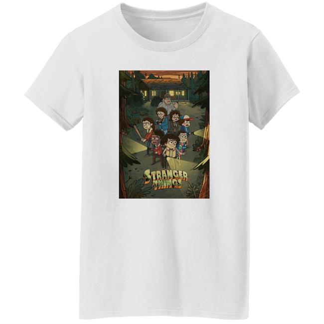 Stranger Things Brasil Stranger Things X Gravity Falls Shirt