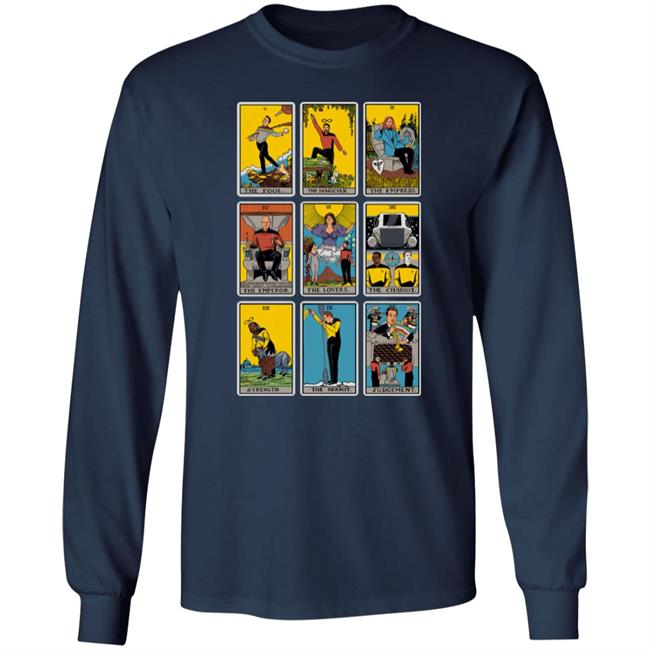 Jimllpaintit Jim The Next Generation Tarot Spread Shirt Jimllpaintit The Next Generation Tarot Spread Shirt Jim