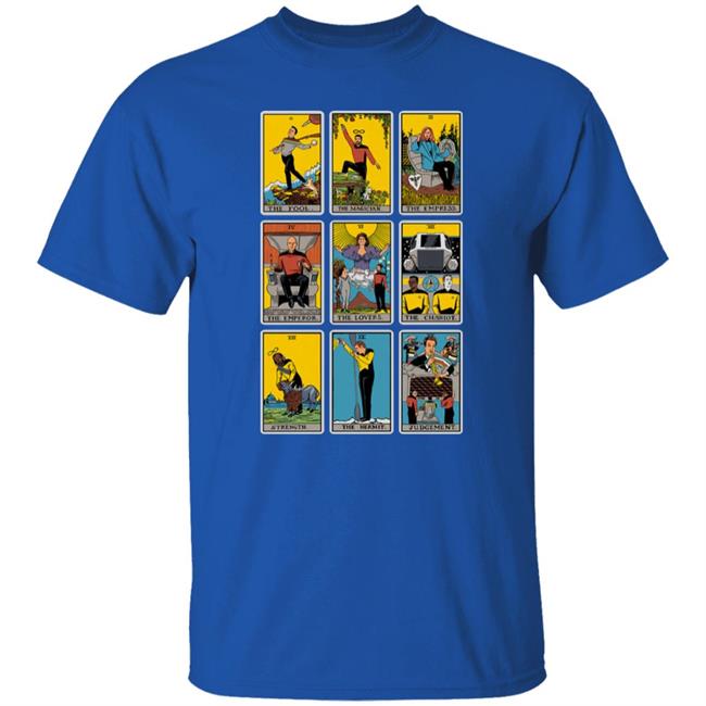 Jimllpaintit Jim The Next Generation Tarot Spread Shirt Jim Jimllpaintit The Next Generation Tarot Spread Shirt