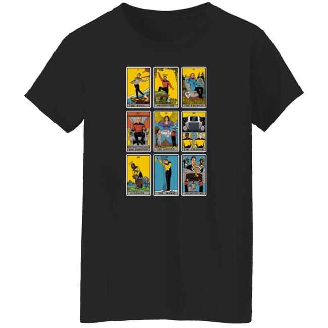 Jimllpaintit Jim The Next Generation Tarot Spread Shirt The Next Generation Tarot Spread Shirt Jim Jimllpaintit