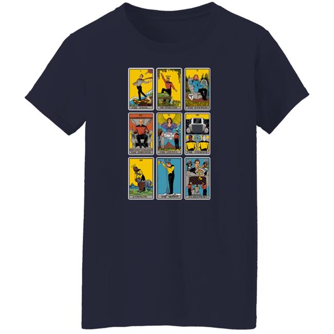 Jimllpaintit Jim The Next Generation Tarot Spread Shirt Jim The Next Generation Tarot Spread Shirt Jimllpaintit